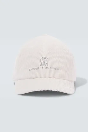 Brunello Cucinelli Baseballcap aus Cord