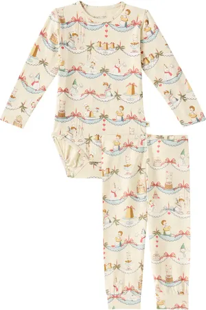 Konges Sløjd Konges Sløjd Baby Set aus Body und Leggings aus einem Baumwollgemisch