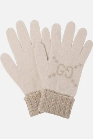 Gucci Handschuhe GG aus Kaschmir