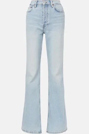 RE/DONE High-Rise Flared Jeans The Riding Jean