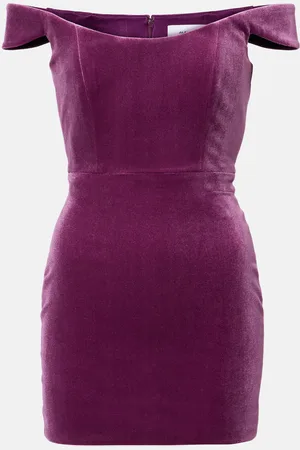 ALEX PERRY Off-Shoulder-Minikleid