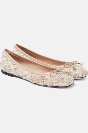 Jimmy Choo Ballerinas Elme aus Tweed