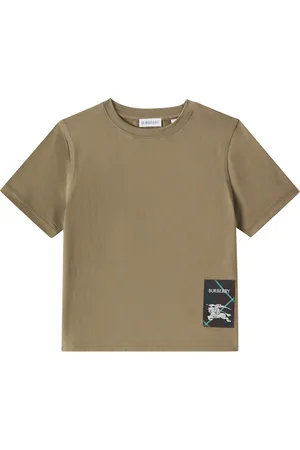 Burberry Besticktes T-Shirt aus Baumwolle
