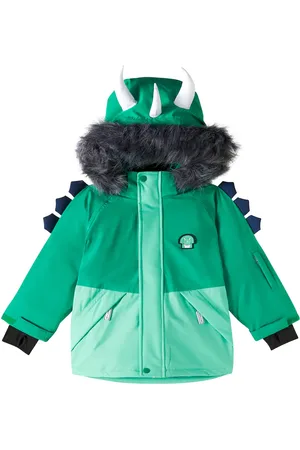 Roarsome Skijacke Dino mit Faux Fur