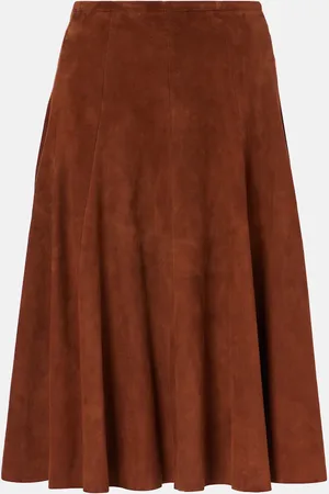 Stouls Midirock Sabrina aus Veloursleder