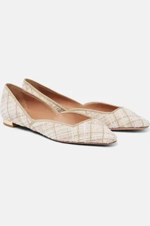 Aquazzura Ballerinas Maia aus Tweed