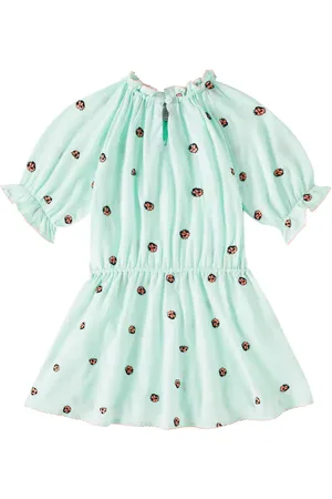 Stella McCartney Besticktes Kleid aus Baumwolle