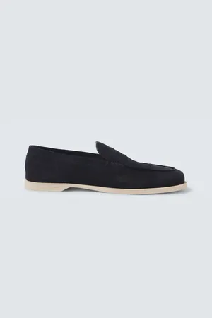 JOHN LOBB Loafers Pace aus Veloursleder