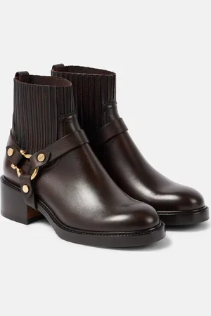 Chloé Chloé Bikerstiefel Dakota aus Leder