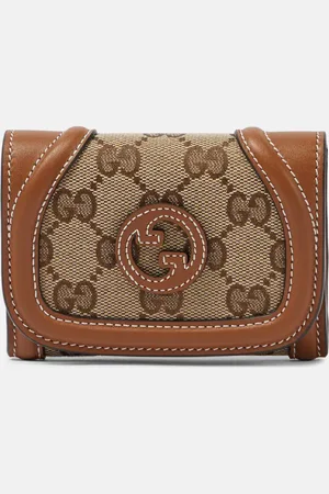 Gucci Kartenetui Blondie GG mit Leder