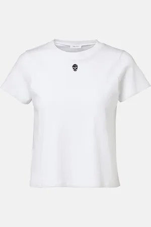 Alexander McQueen T-Shirt Skull aus Baumwolle