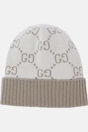 Gucci Mütze GG aus Kaschmir-Jacquard