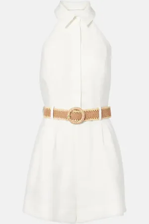 ZIMMERMANN Playsuit Acacia aus Leinen
