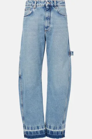 Stella McCartney Mid-Rise Wide-Leg Jeans