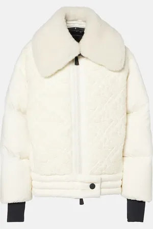 Moncler Skijacke Risoul mit Faux Shearling