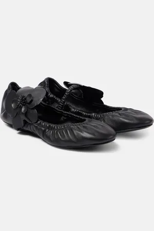 ZIMMERMANN Mary-Jane-Ballerinas Orchid aus Leder