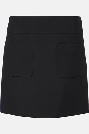 Chloé Chloé Minirock aus Woll-Crêpe