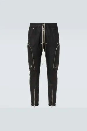 Rick Owens Cargohose Bauhaus aus Leder