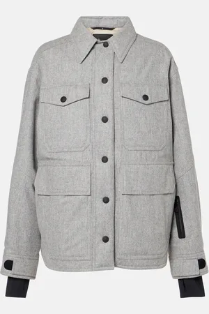 Moncler Skijacke aus Wolle