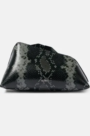 The Attico Bedruckte Clutch 8.30PM aus Leder