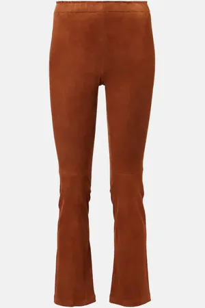 Stouls Leggings JP Twenty aus Veloursleder