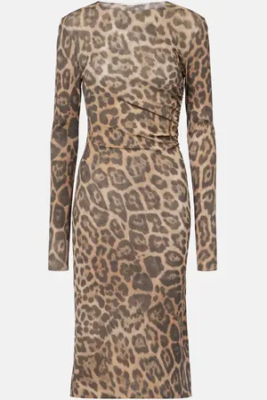 Stella McCartney Bedrucktes Midikleid