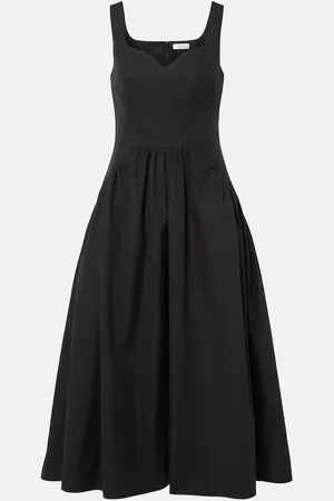 Alexander McQueen Midikleid aus Baumwolle