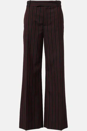 Alexander McQueen Gerade Hose aus Wolle