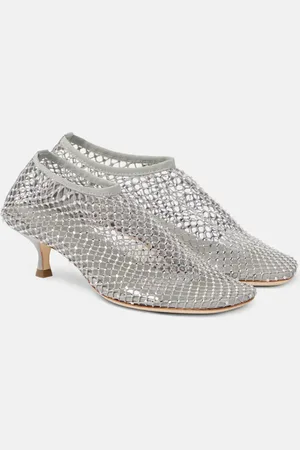 CHRISTOPHER ESBER Pumps Minette aus Mesh mit Kristallen