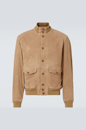 Ralph Lauren Bomberjacke aus Veloursleder