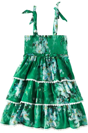 ZIMMERMANN Bedrucktes Kleid Everley aus Baumwolle
