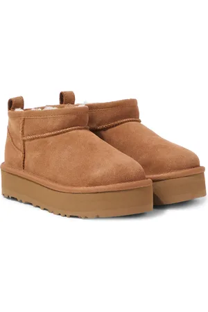 UGG Ankle Boots Classic Ultra Mini aus Veloursleder