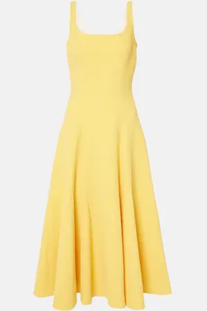 EMILIA WICKSTEAD Midikleid Neith aus Crêpe