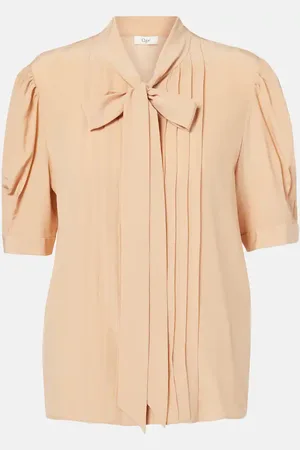 Chloé Chloé Schluppenbluse aus Crêpe de Chine aus Seide