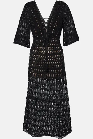 ANNA KOSTUROVA Maxikleid Marissa aus Häkelstrick