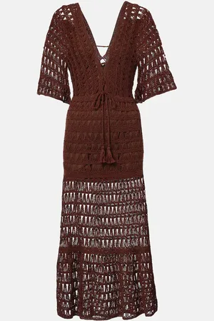 ANNA KOSTUROVA Midikleid Marissa aus Häkelstrick