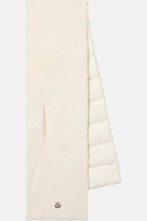 Moncler Schal mit Teddyfleece