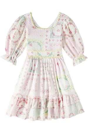 PATACHOU Kleid Botanical Liberty aus Baumwolle