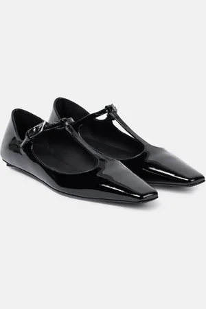 The Attico Ballerinas Juno aus Lackleder