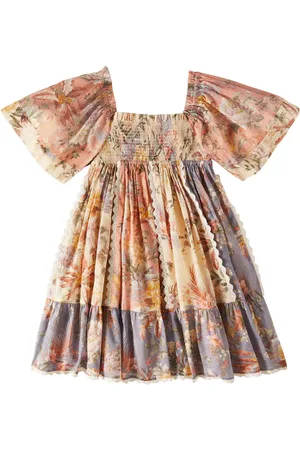 ZIMMERMANN Kleid Tallow aus Baumwolle