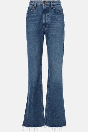 AGOLDE Mid-Rise Straight Jeans Leena