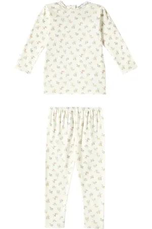 BONPOINT Baby Bedruckter Pyjama Genna aus Baumwolle