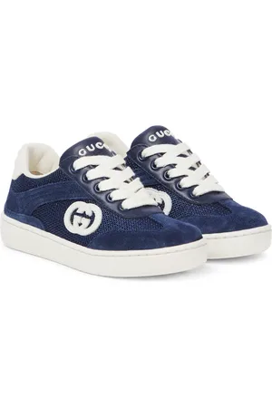 Gucci Sneakers Interlocking G mit Veloursleder