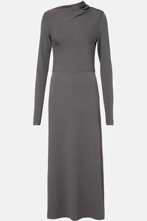 Totême Midikleid aus Jersey