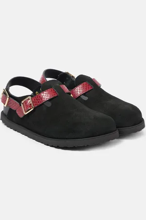 Birkenstock Slingback-Slippers Tokio aus Veloursleder