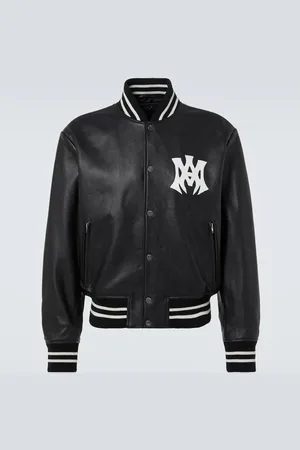 AMIRI Collegejacke MA Hollywood aus Leder