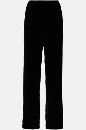 Velvet Gerade Hose Sorine aus Samt