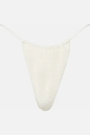 FAITHFULL THE BRAND Bikini-Höschen Brita aus Häkelstrick