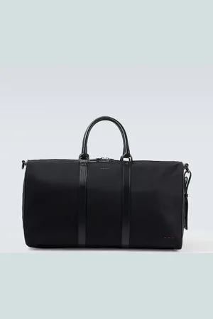 Kiton Weekender mit Leder
