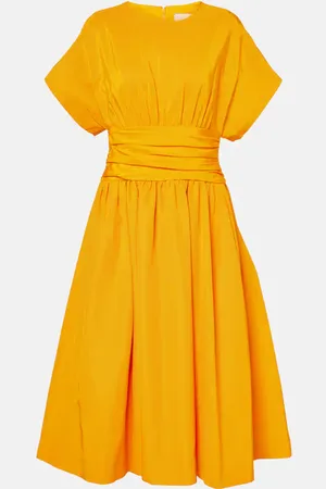 Carolina Herrera Cocktailkleid aus einem Baumwollgemisch